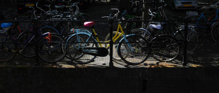 Cycling City - Utrecht in the Netherlands has a population of 330,000 of which 100,000 ride their bicycles to work or education every day. The city prioritises the bike over the car and all buses are electric. All photography copyright Paul Pickard