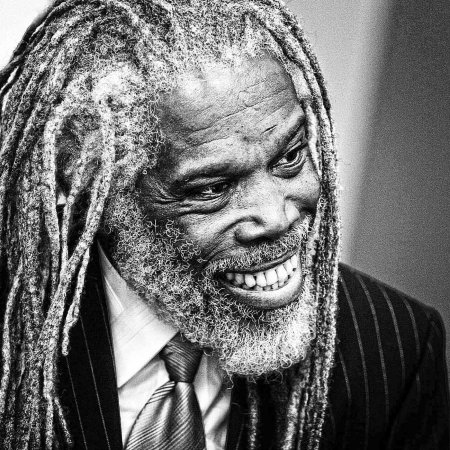 Sir Billy Ocean. Black and White Portrait Photography Birmingham and the West Midlands